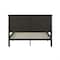 Flash Furniture Fiona Dark Gray Queen Size Solid Wood Platform Bed Frame w/Headboard, Footboard, and Slatted Bottom MG-0900-29-QB-DKGRY-GG - alternate 2